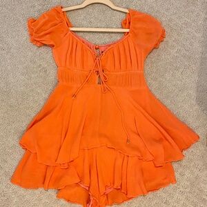 Coral Romper